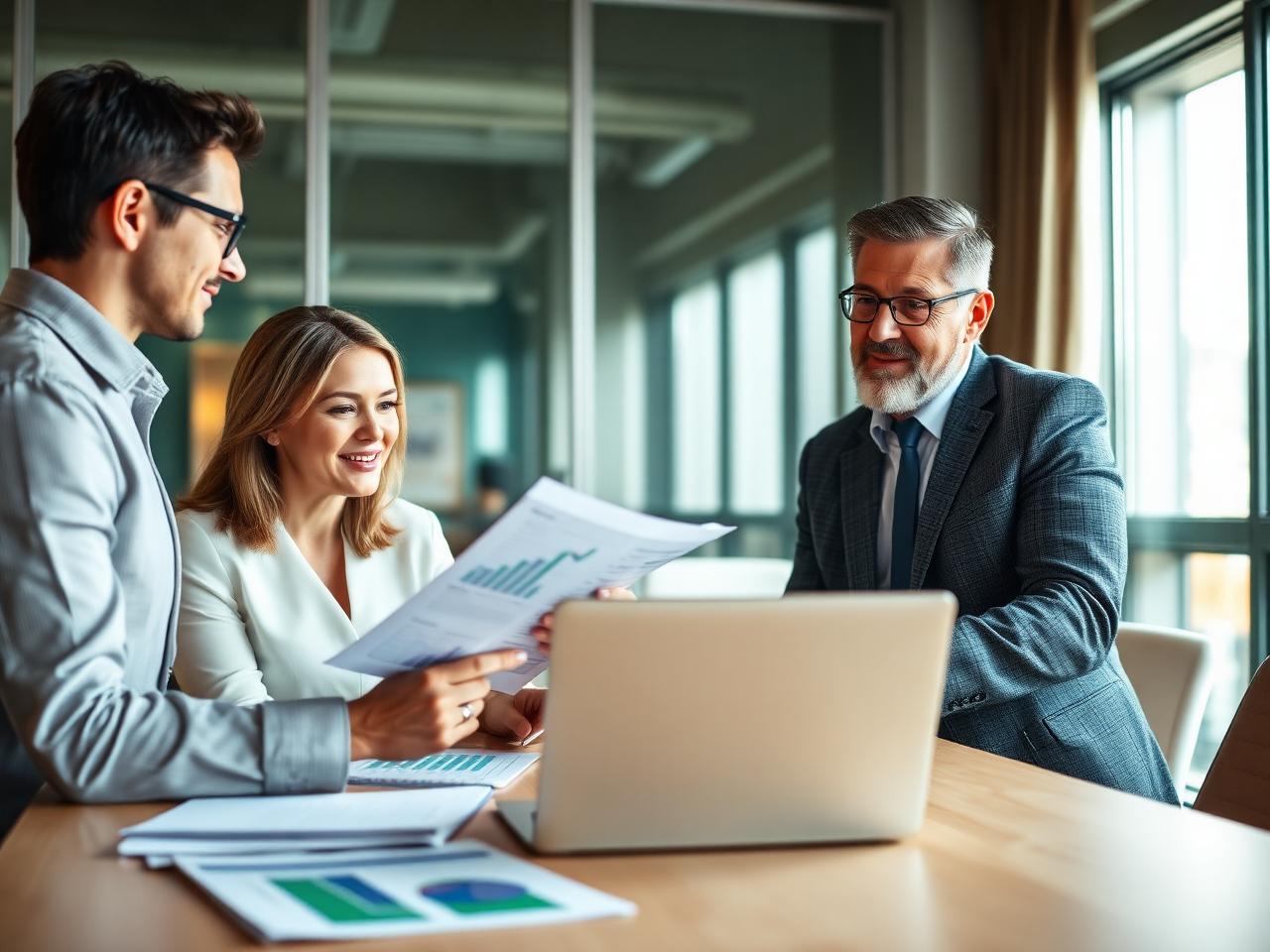 Consultoria empresarial da Resolve Negócios em reunião de diagnóstico com sócios de uma PME